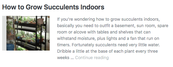 How to grow indoors