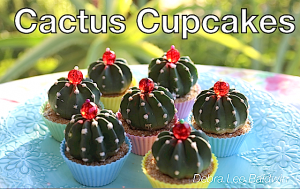 Cactus cupcakes video