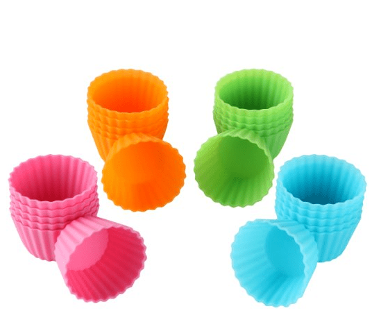 Silicone muffin liners for cactus