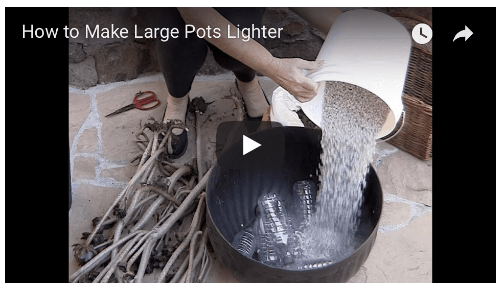 Video how to make large pots lighter