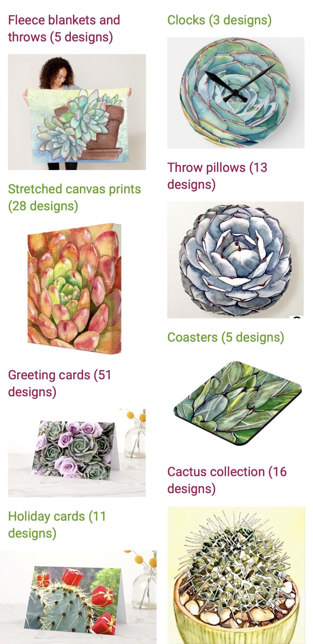 Gift Items at Succulent Chic 