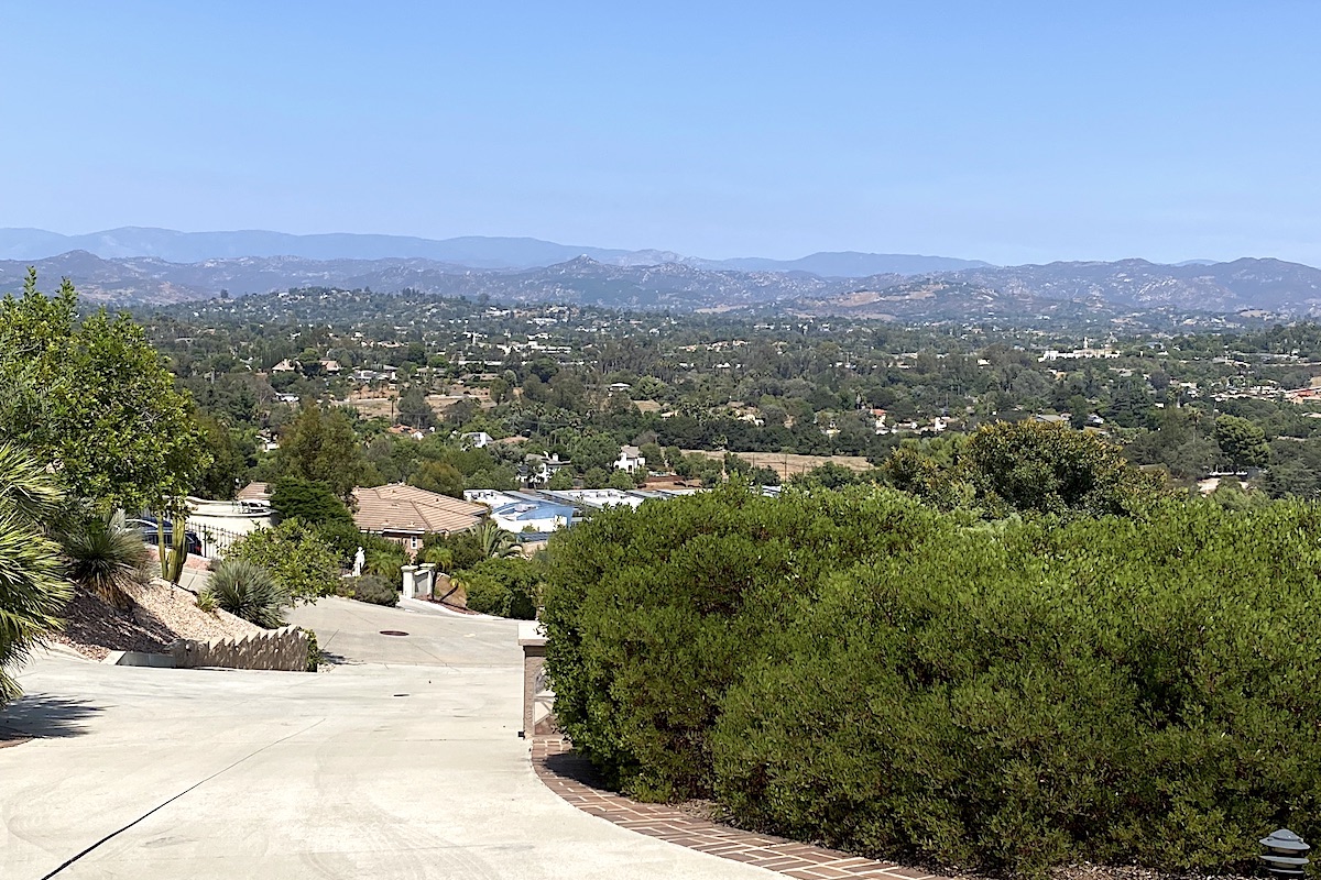 View of Escondido, CA looking northeast (c) Debra Lee Baldwin 