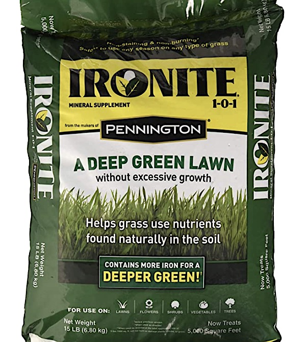 Ironite for in-ground succulents