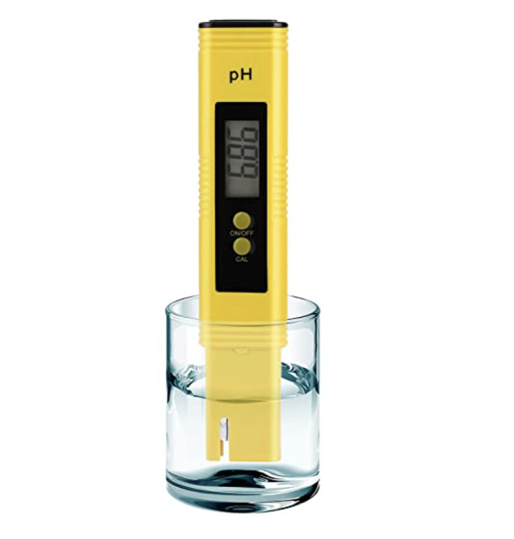 pH meter for water