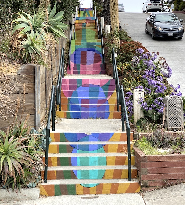 Stairs in Laguna (c) Debra Lee Baldwin 