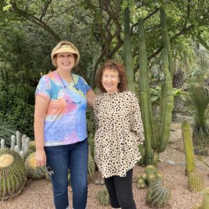Debra Lee Baldwin and Wanda Mallen (c) Debra Lee Baldwin