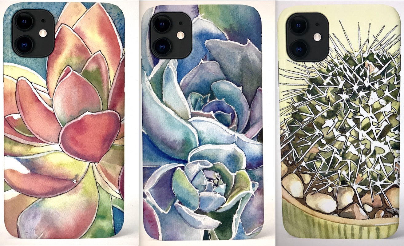 Succulent iPhone cases